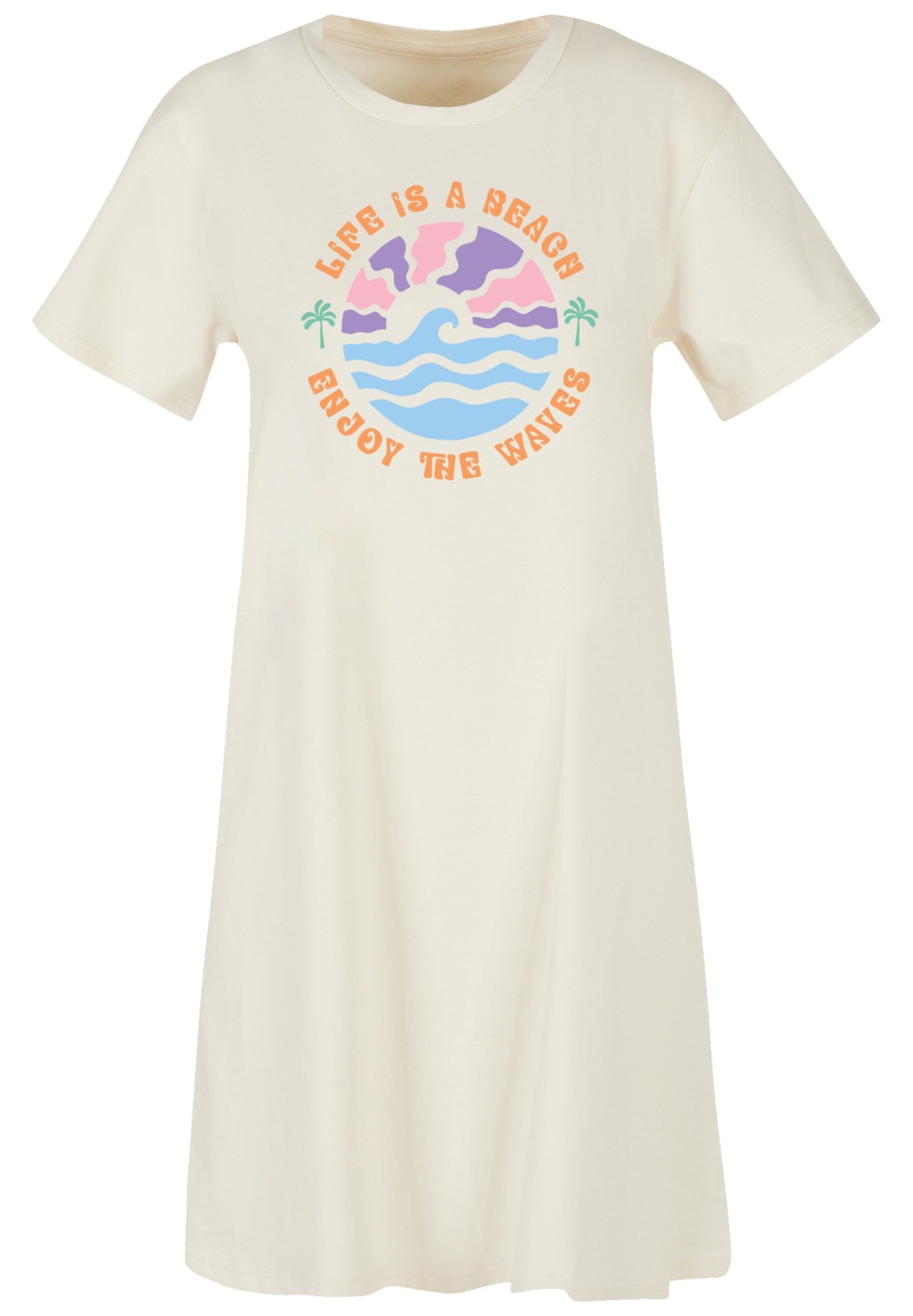 F4NT4STIC T-Shirt "Life Is A Beach Enjoy The Waves", Premium Qualität günstig online kaufen