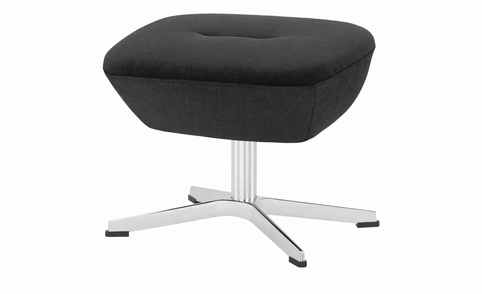 Fußablage  Globe ¦ schwarz ¦ Maße (cm): B: 50 H: 37 T: 36.0 Polstermöbel > günstig online kaufen