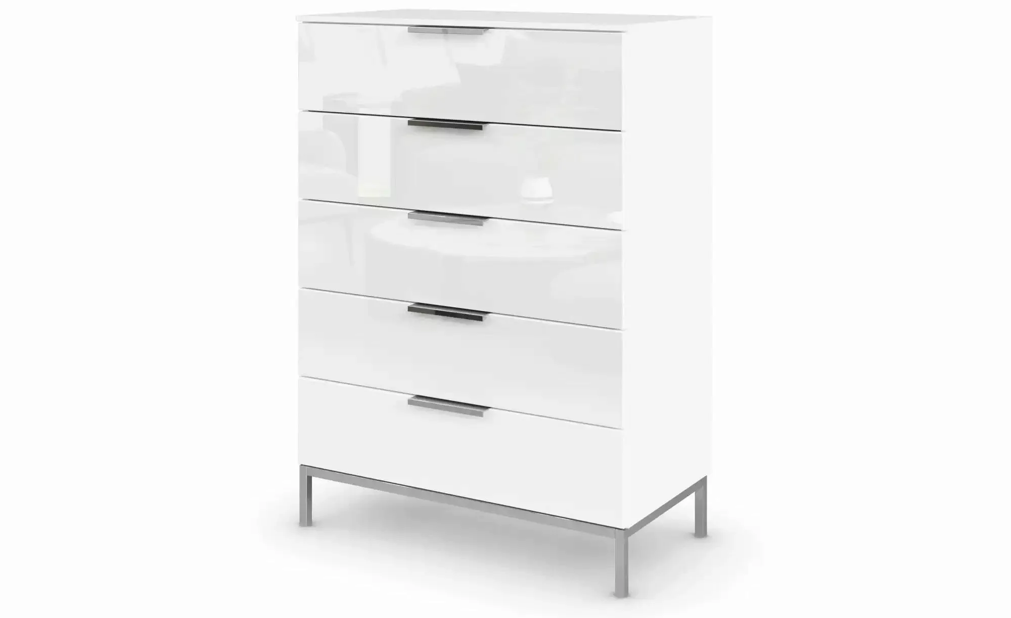 Kommode  Frome ¦ weiß ¦ Maße (cm): B: 80 H: 111 Kommoden & Sideboards > Kom günstig online kaufen