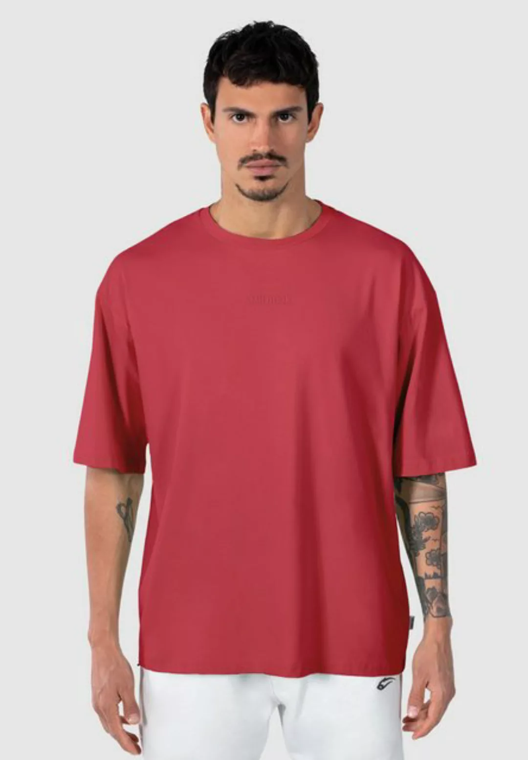 Smilodox T-Shirt Ronald 100% Baumwolle, Oversize günstig online kaufen