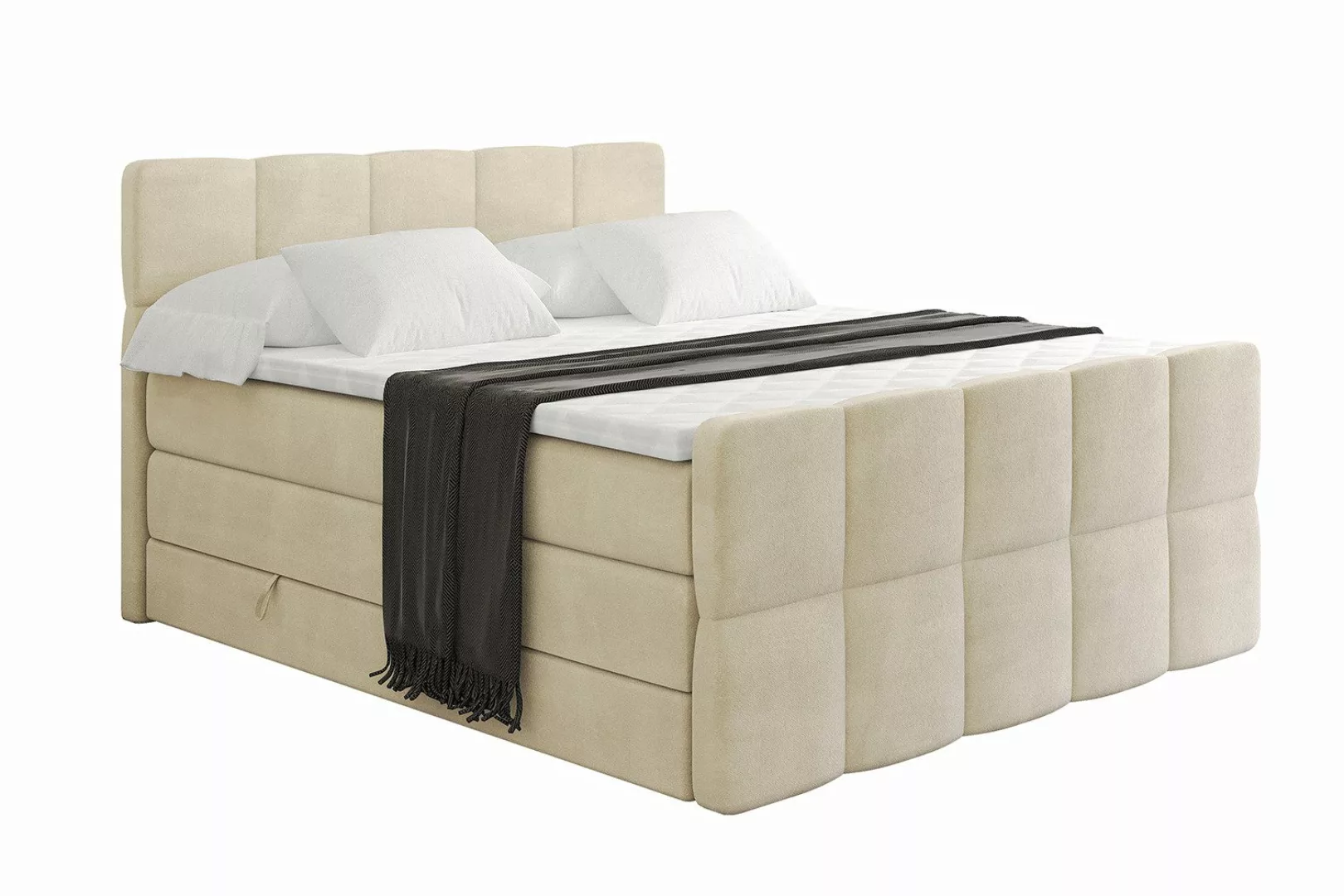 ALTDECOR Boxspringbett LIRO-Z KING (Multipocket-Matratze H4, günstig online kaufen