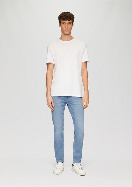 s.Oliver Stoffhose Jeans Nelio / Slim Fit / Mid Rise / Slim Leg günstig online kaufen