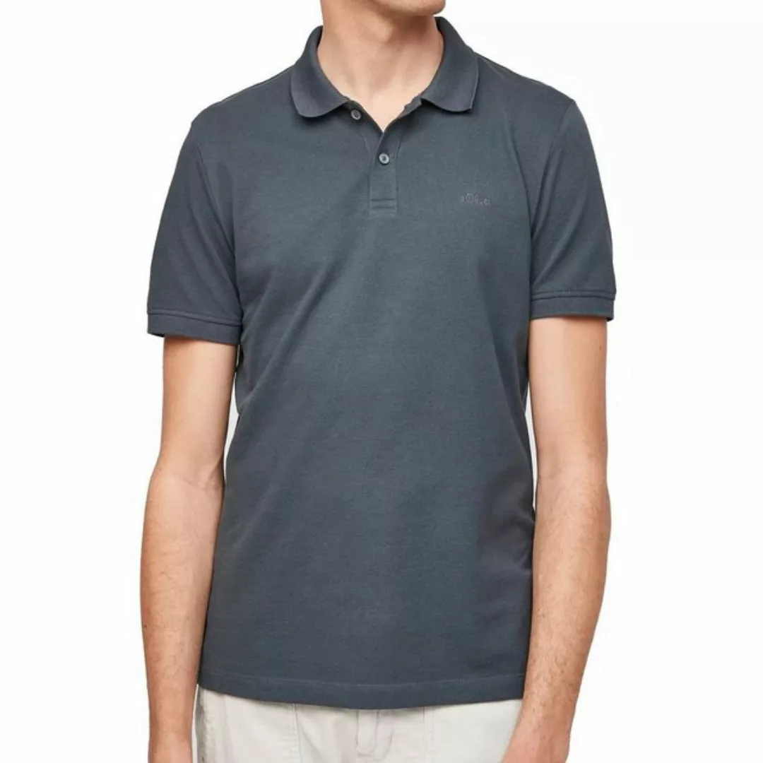 s.Oliver Poloshirt (1-tlg) Poloshirt mit Logostickerei günstig online kaufen