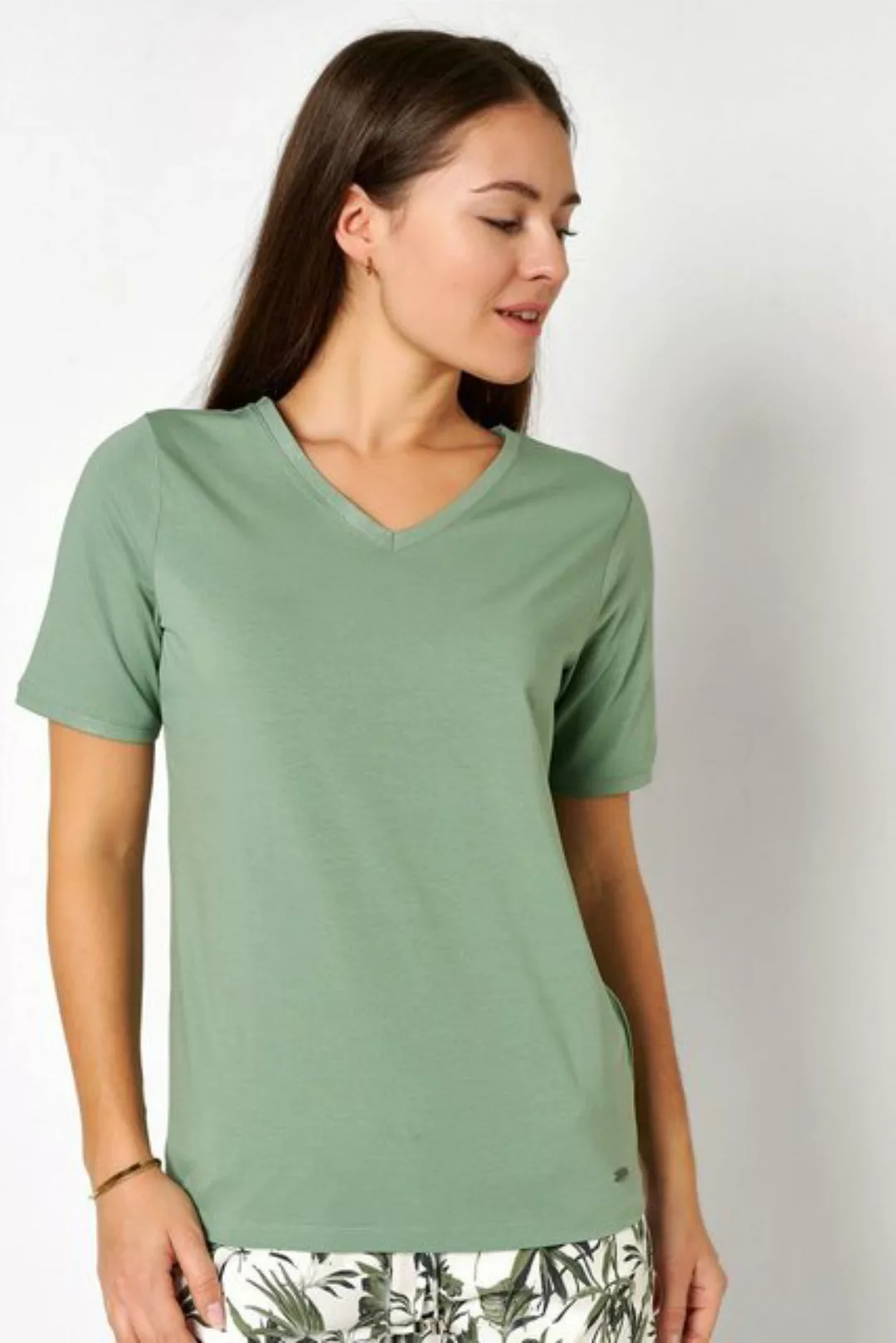 TONI T-Shirt Fleur mit V-Ausschnitt günstig online kaufen