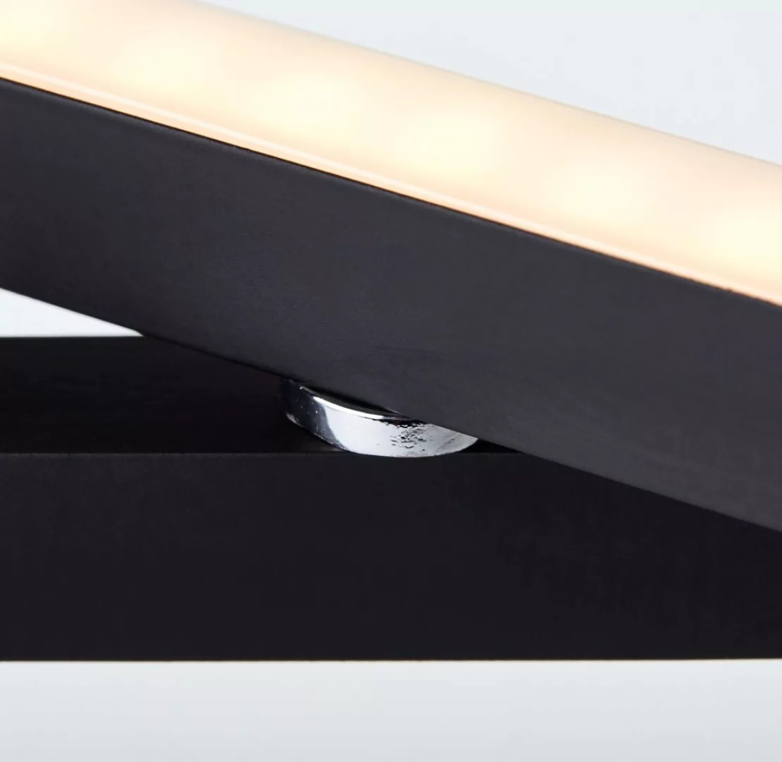 Brilliant Tischleuchte »Ranut«, 2 flammig, LED Tischlampe 2flg schwarz günstig online kaufen