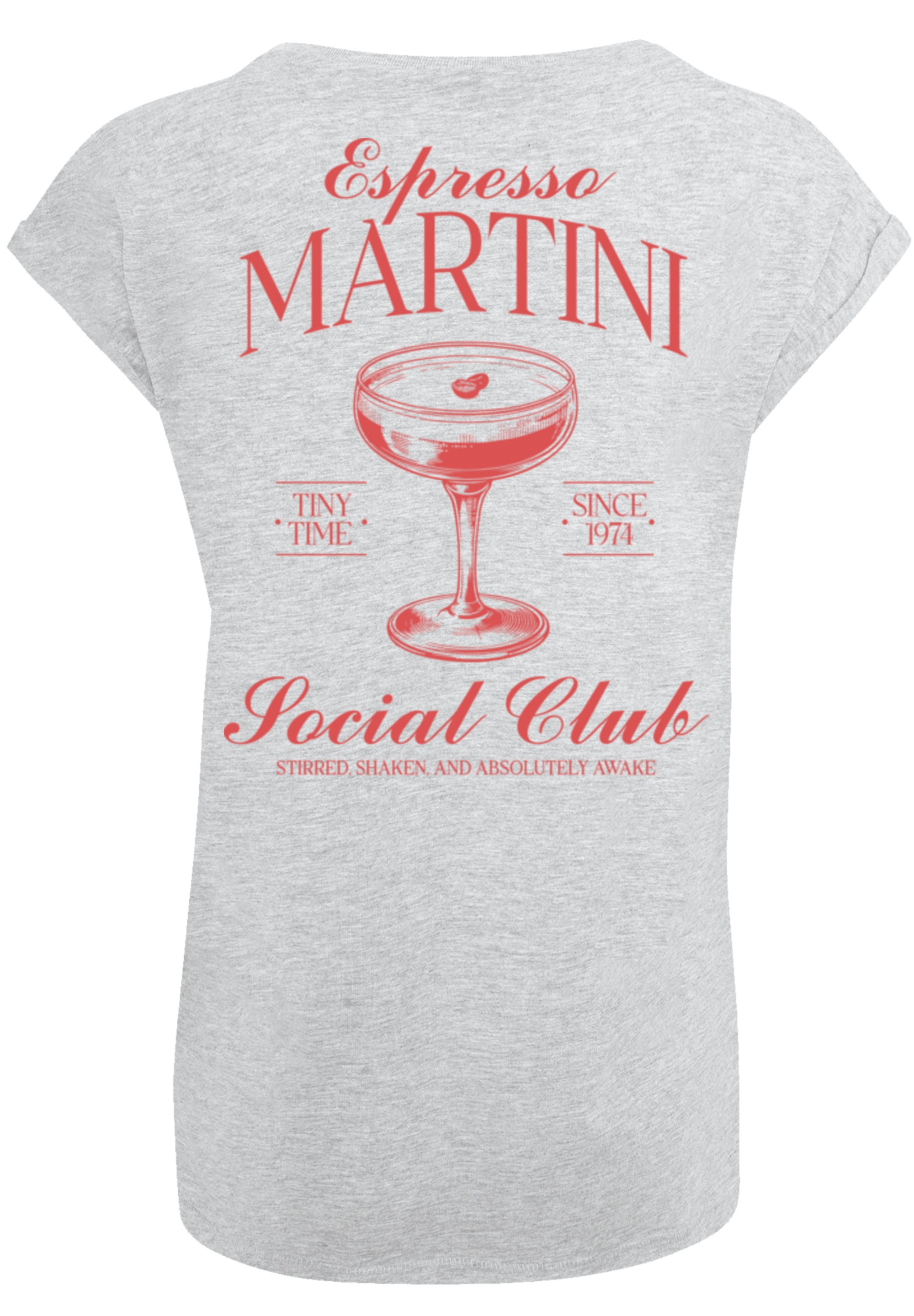F4NT4STIC T-Shirt "Espresso Martini Social Club", Premium Qualität günstig online kaufen