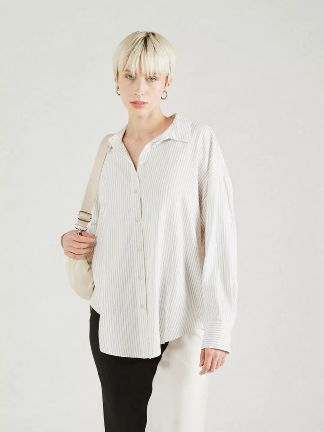 Vero Moda Langarmbluse VMNORA LS OVERSIZE SHIRT WVN GA NOOS günstig online kaufen