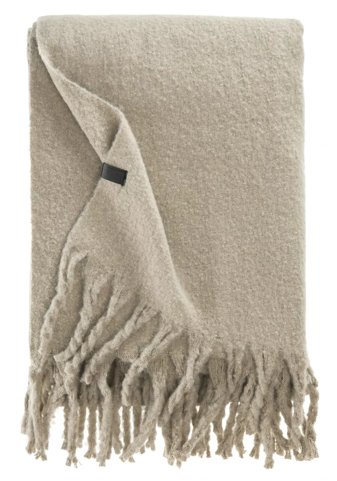 SCHÖNER WOHNEN Kollektion Wohndecke  Plenty ¦ beige ¦ Synthetik ¦ Maße (cm) günstig online kaufen
