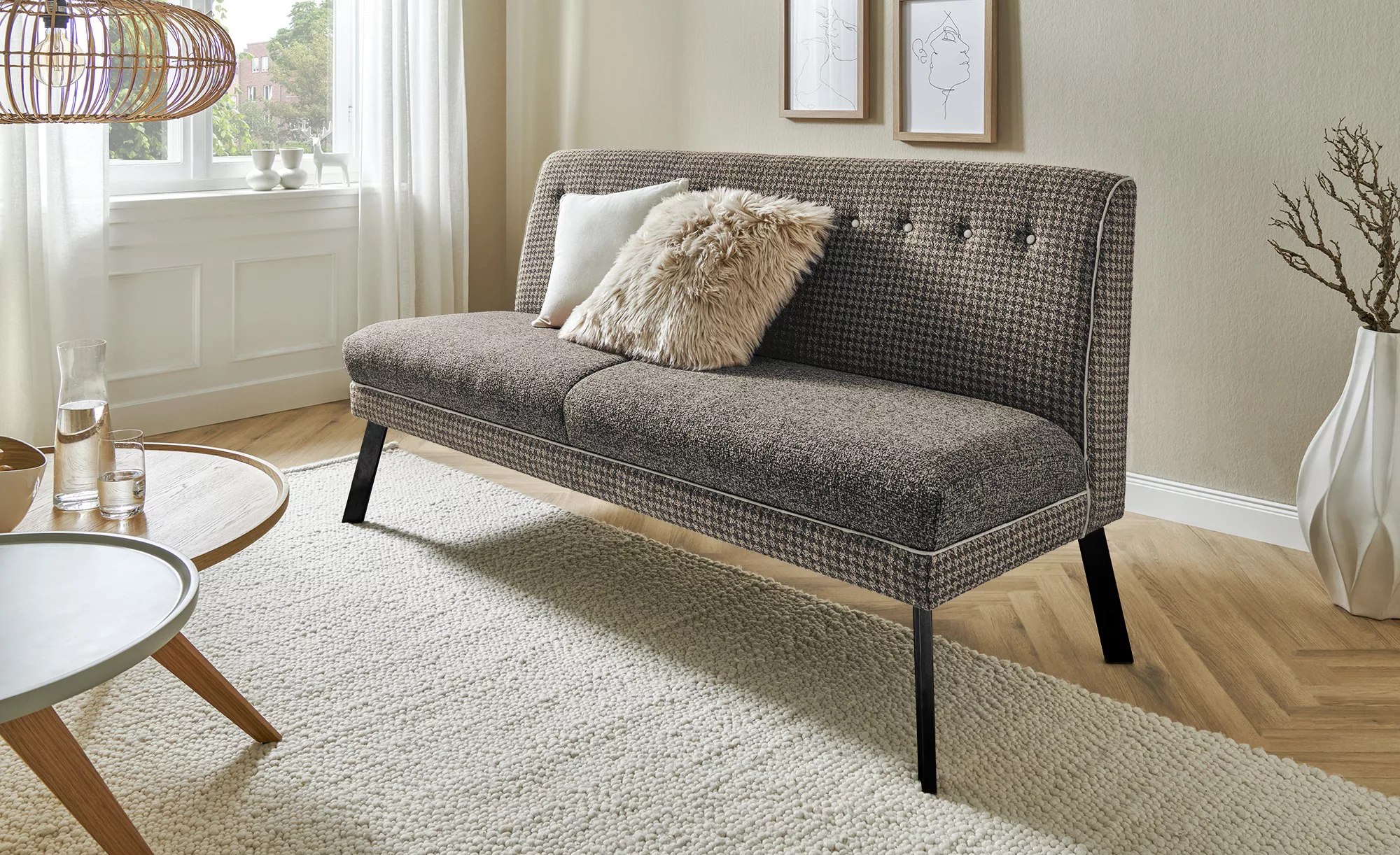 Barnickel Küchensofa  Tabea ¦ braun ¦ Maße (cm): B: 151 H: 92 T: 72.0 Bänke günstig online kaufen