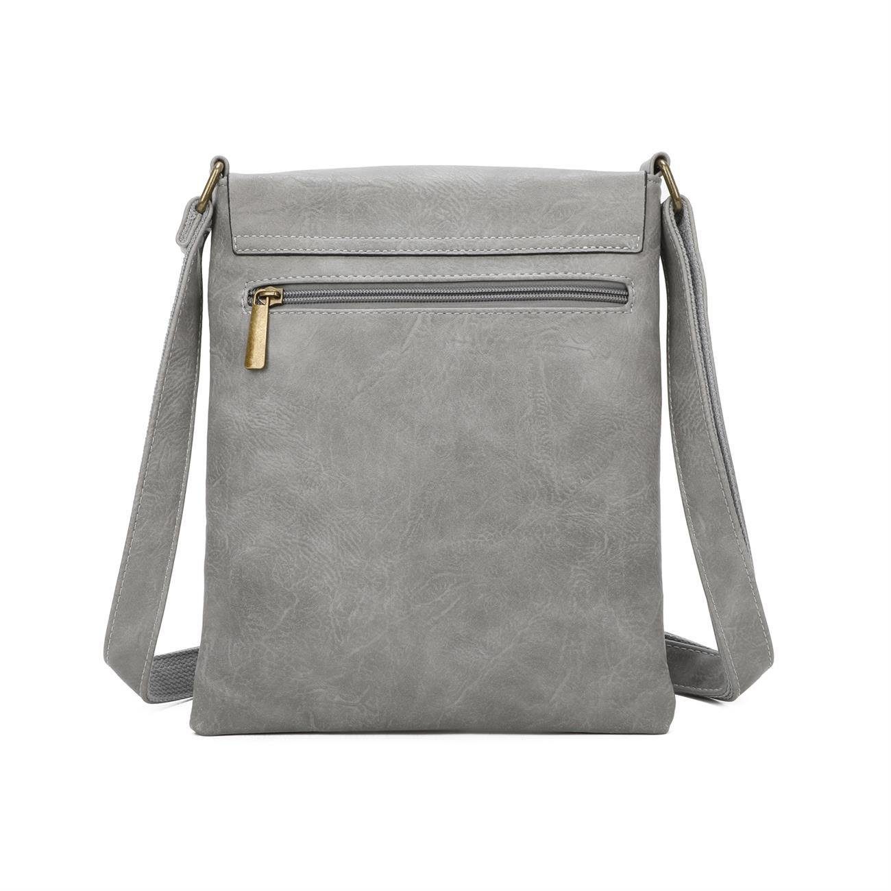ITALYSHOP24 Schultertasche Damen Tasche Shopper Messenger günstig online kaufen