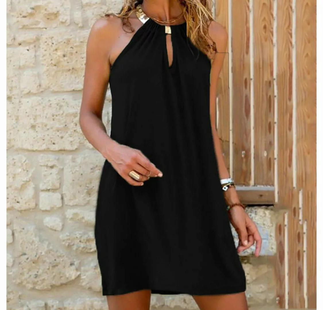 AFAZ New Trading UG Sommerkleid Damen Elegant Sommerkleider Minikleid Stran günstig online kaufen