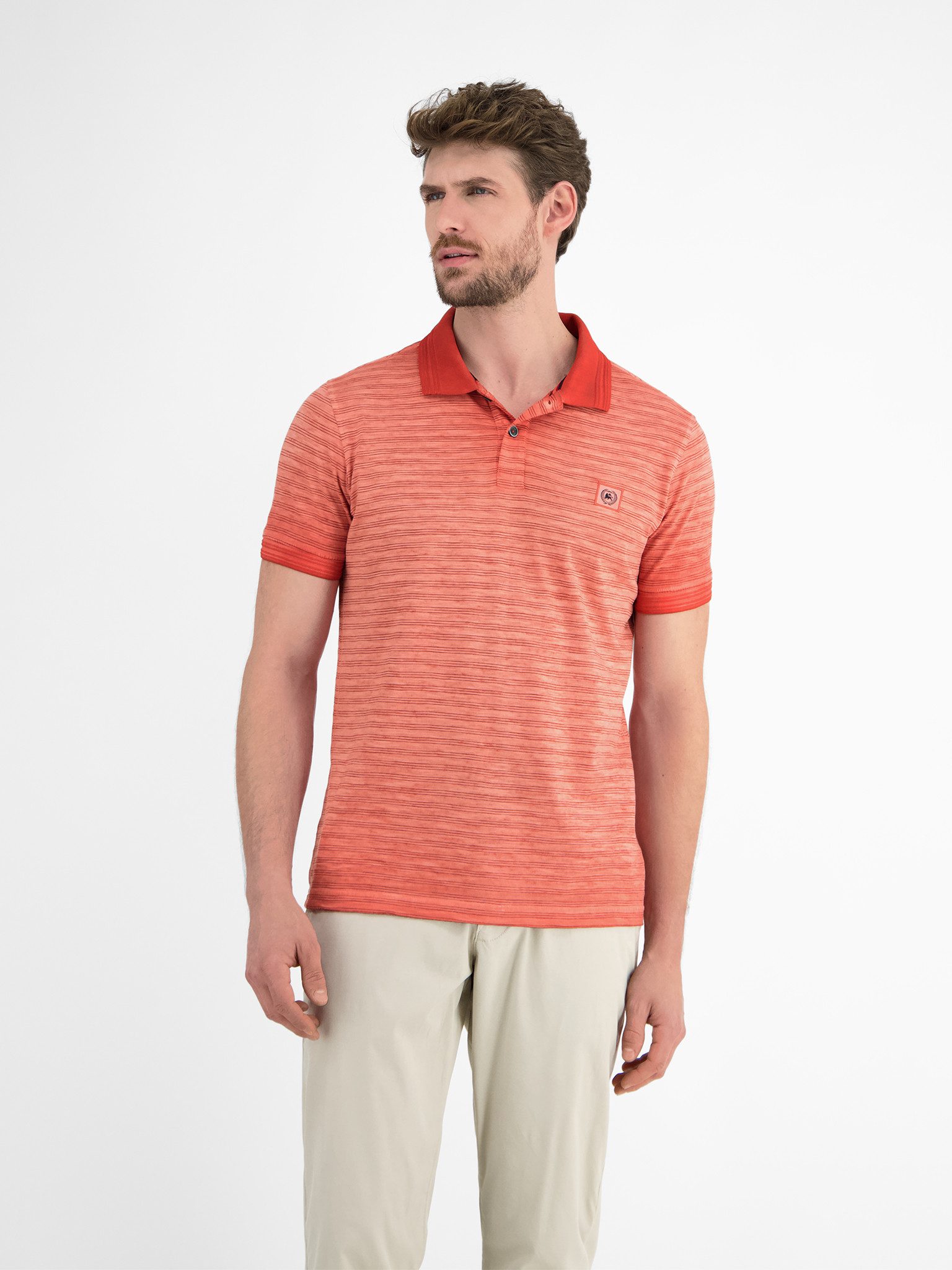 LERROS Poloshirt "LERROS Gestreiftes Poloshirt für Herren" günstig online kaufen