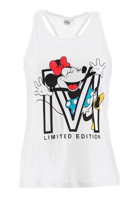 Disney Minnie Mouse Muskelshirt Mini Maus Damen Top Shirt ärmellos günstig online kaufen