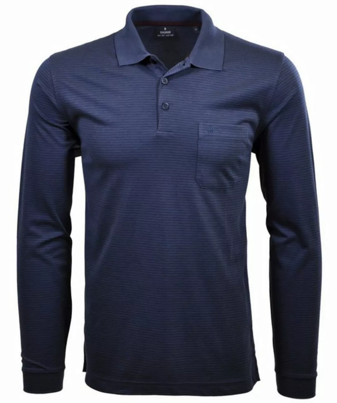 RAGMAN Poloshirt Polo button fineliner LS günstig online kaufen