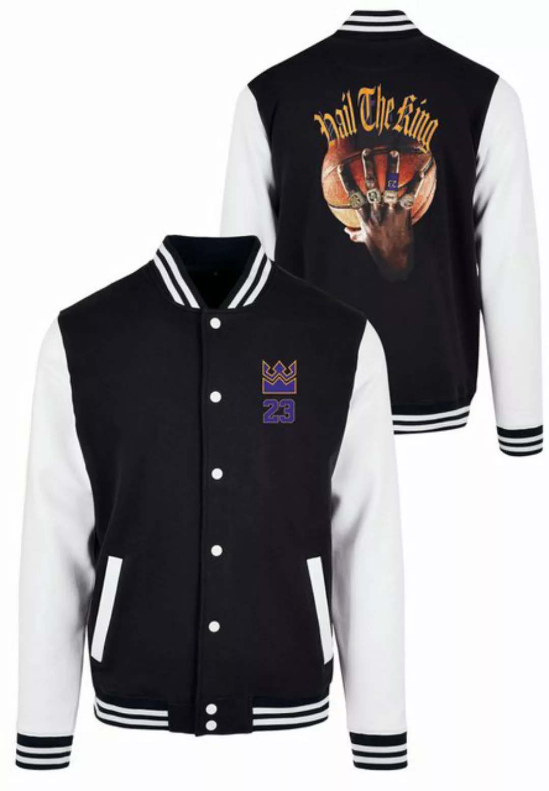 MisterTee Collegejacke MisterTee Herren Haile The King College Jacket (1-St günstig online kaufen