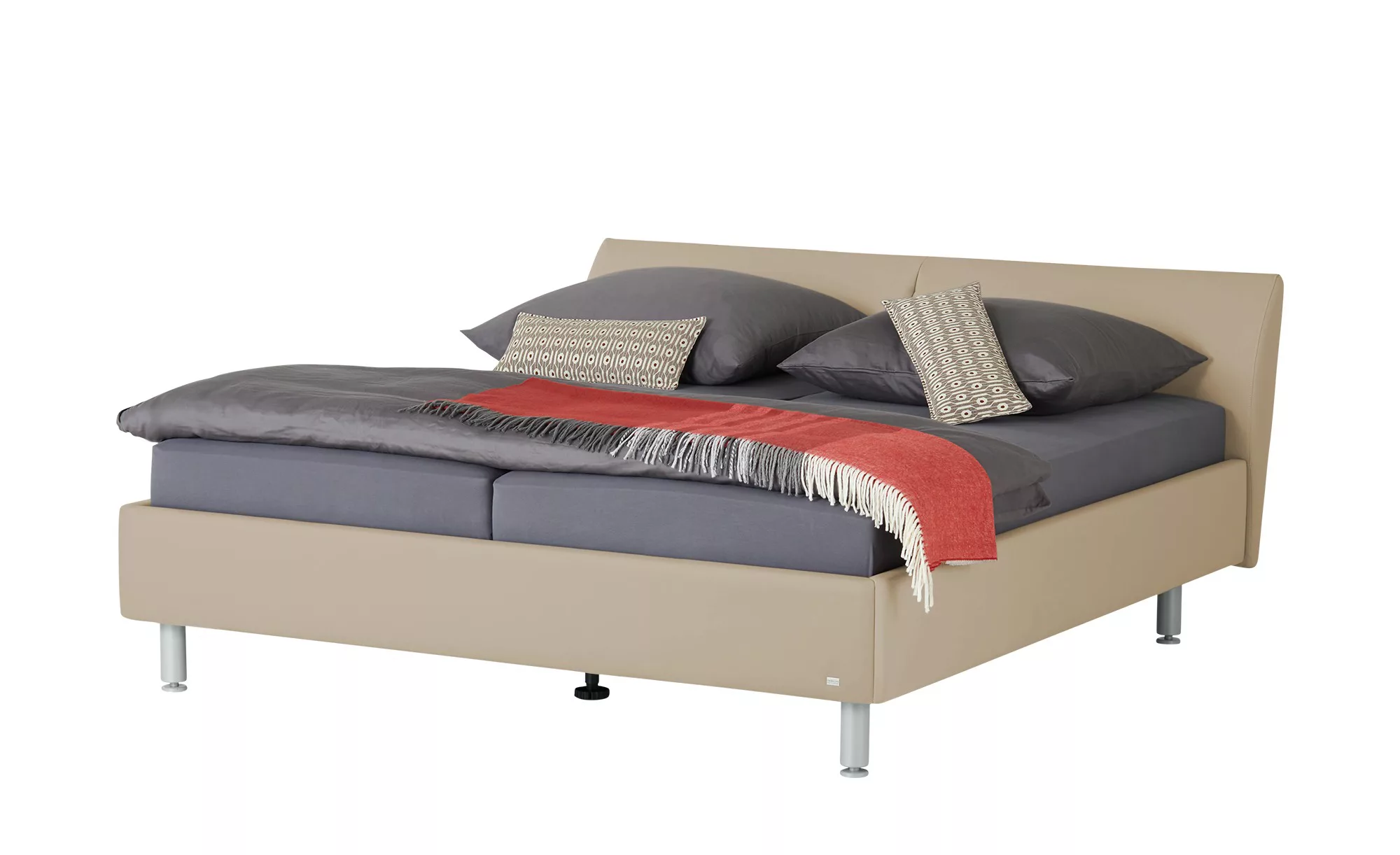 RUF Polsterbett mit Bettkasten Casa ¦ beige ¦ Maße (cm): B: 214 H: 87 Bette günstig online kaufen