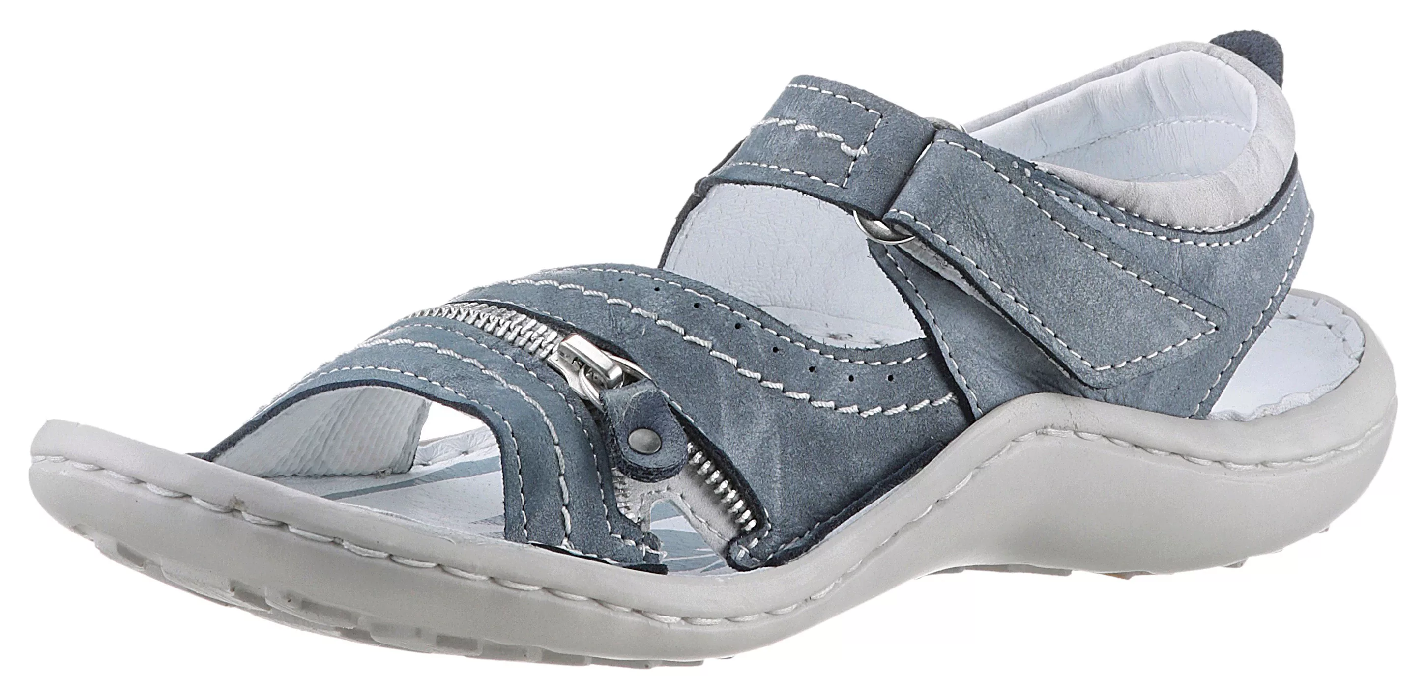 KRISBUT Sandale, Sommerschuh, Sandalette, Klettschuh, mit praktischem Klett günstig online kaufen