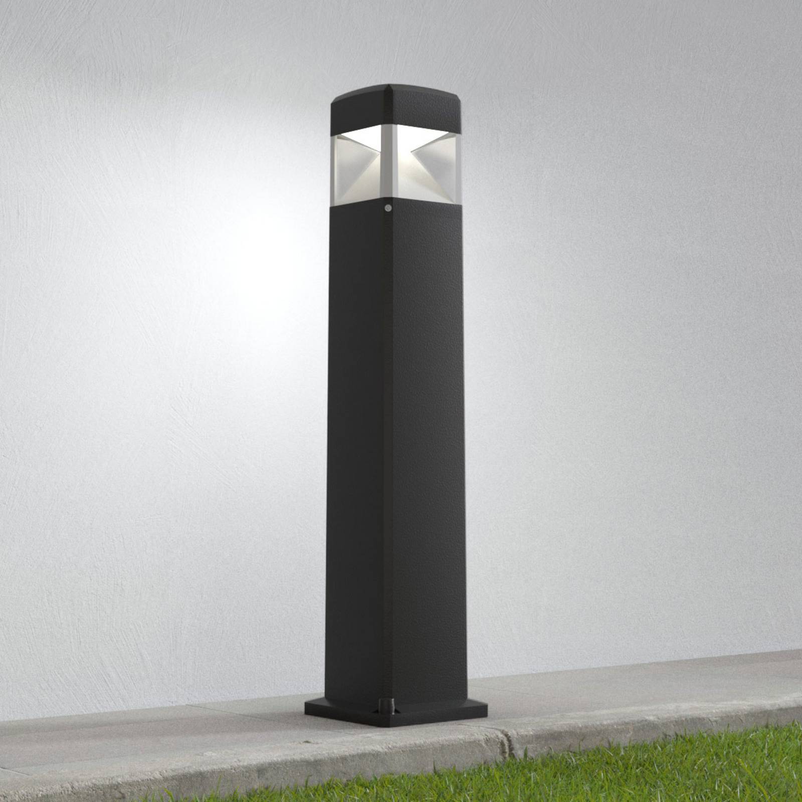 LED-Wegeleuchte Elisa 800, schwarz, klar, 10W CCT günstig online kaufen