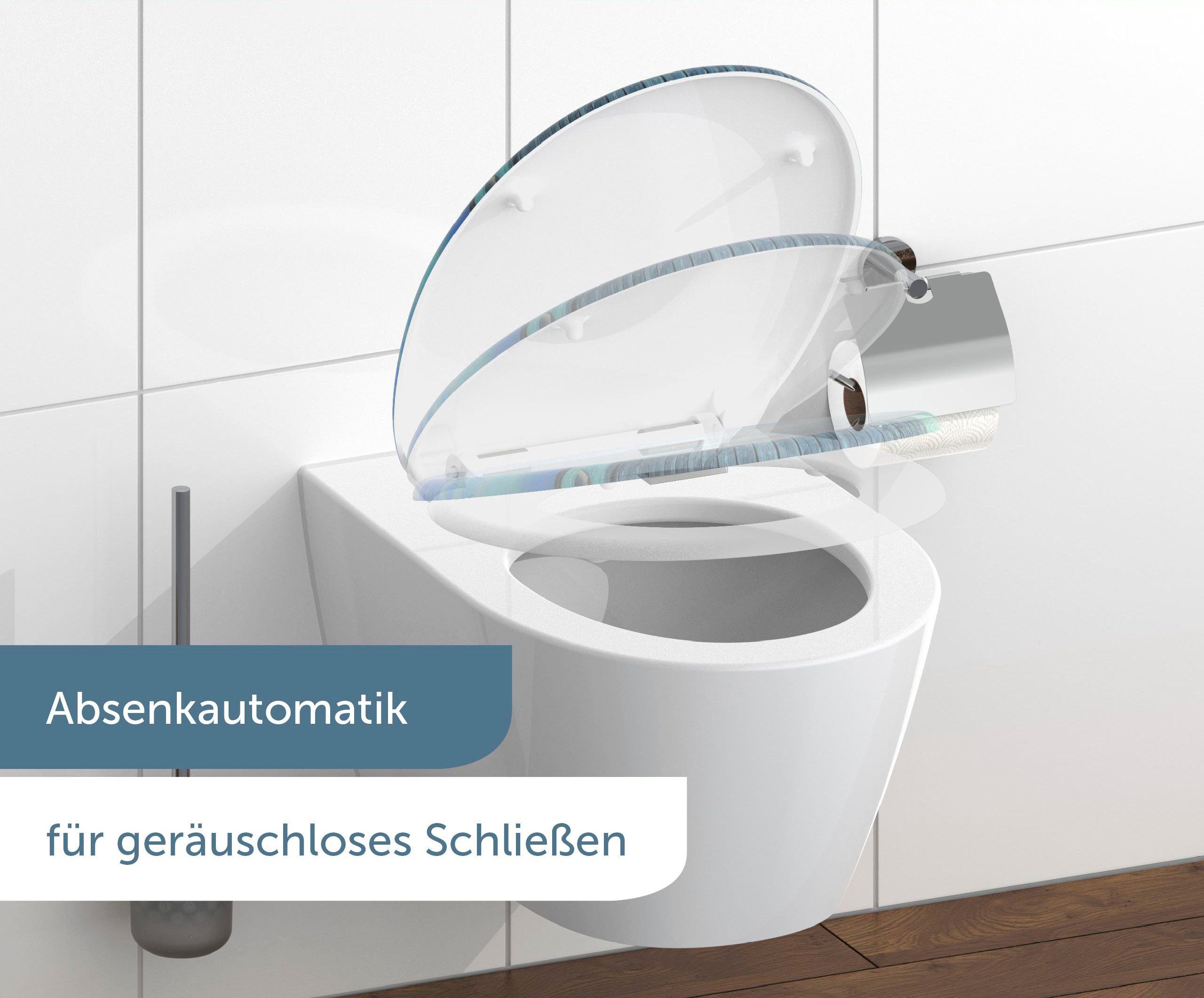 Schütte WC-Sitz Lighthouse, Duroplast, mit Absenkautomatik günstig online kaufen