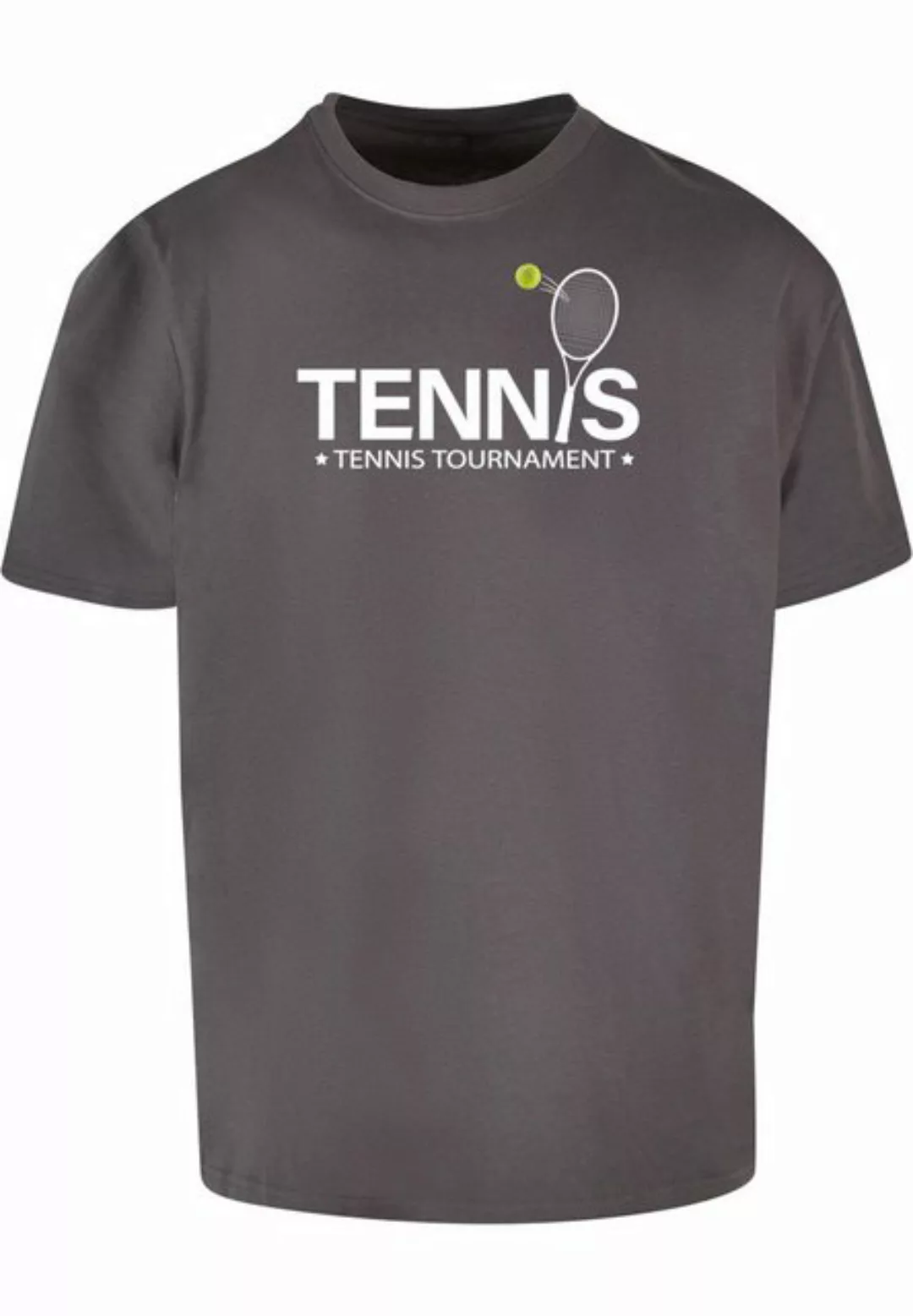 Merchcode T-Shirt Merchcode Herren Tennis Racket Heavy Oversized Tee (1-tlg günstig online kaufen