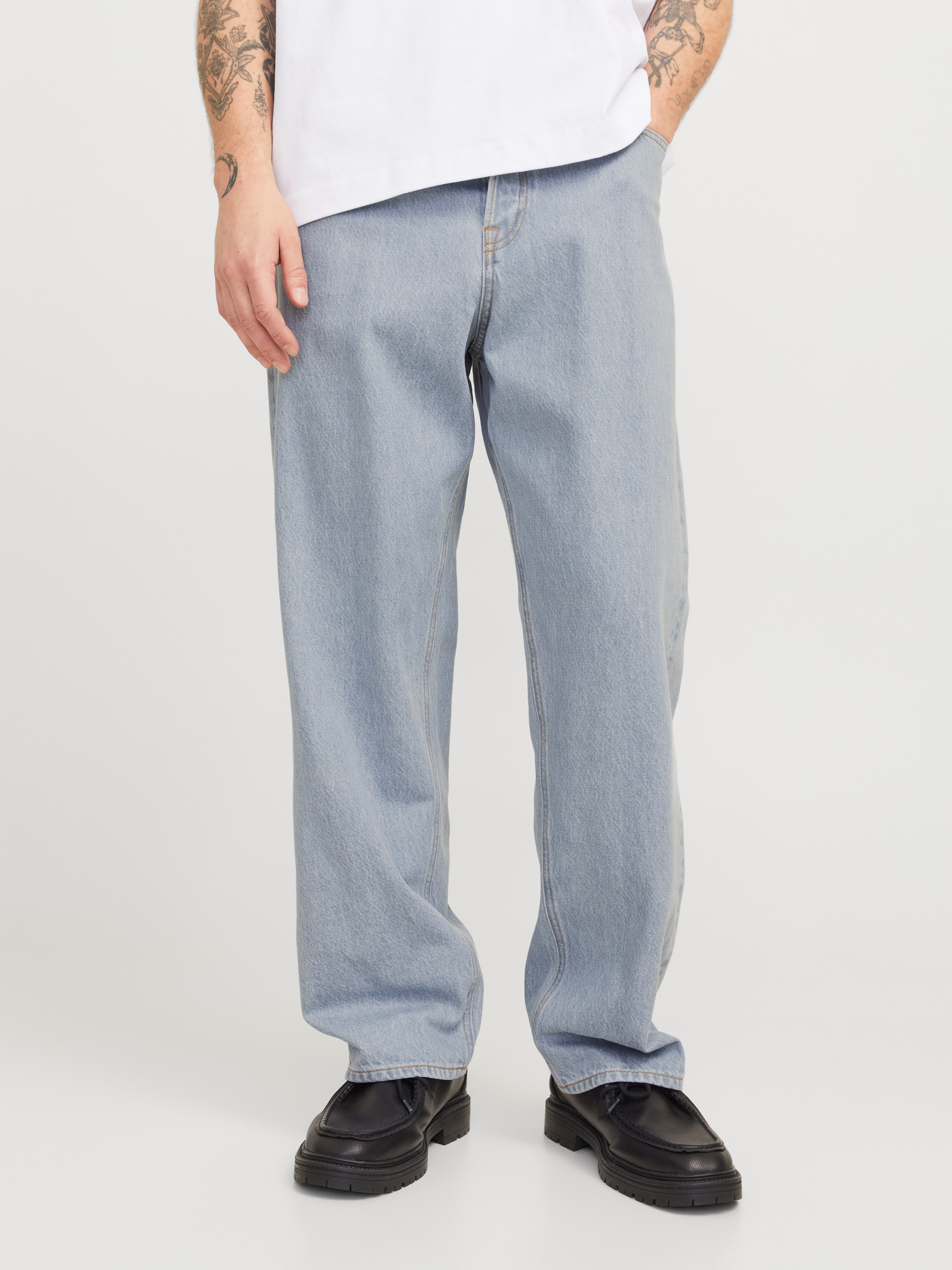 Jack & Jones Herren Jeans JJIALEX JJORIGINAL AM 332 - Baggy Fit - Blau - Bl günstig online kaufen
