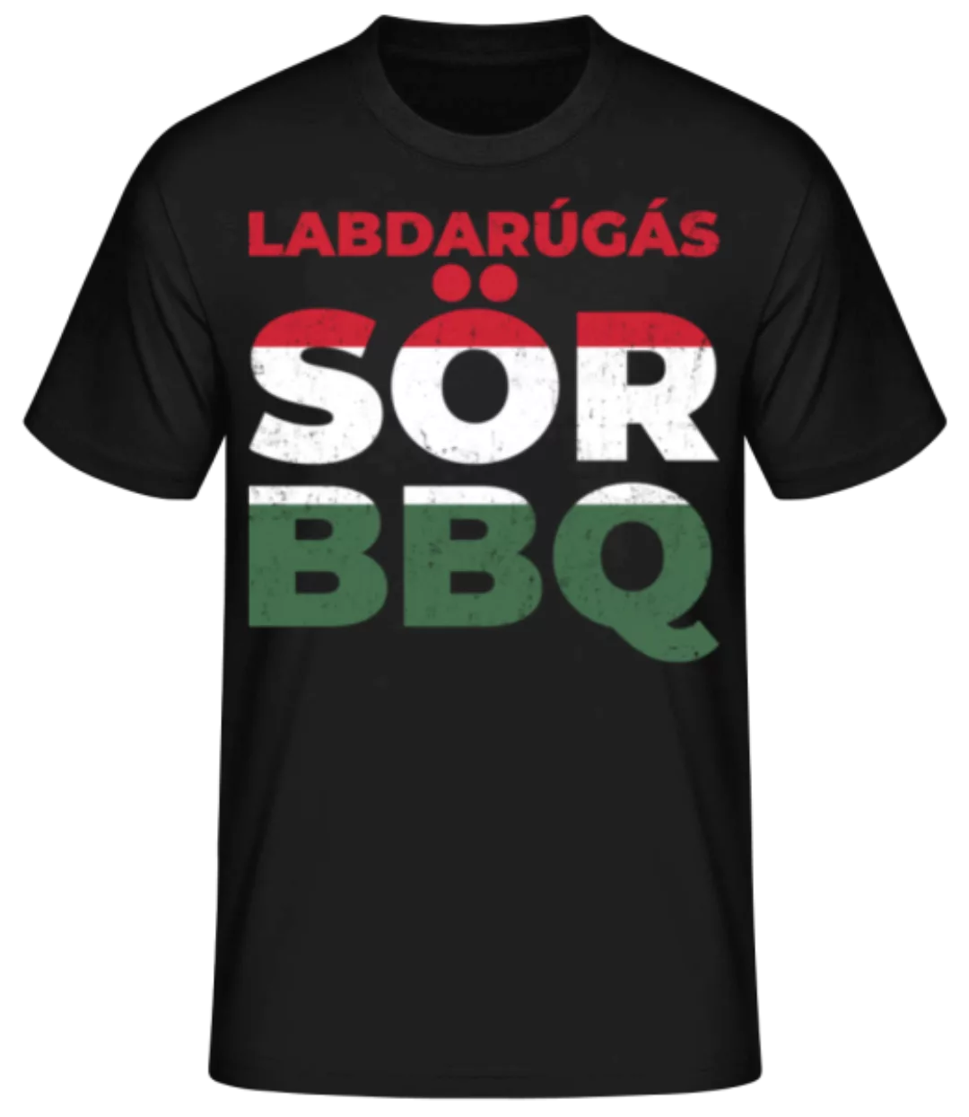 Labdarúgás Sör BBQ · Männer Basic T-Shirt günstig online kaufen
