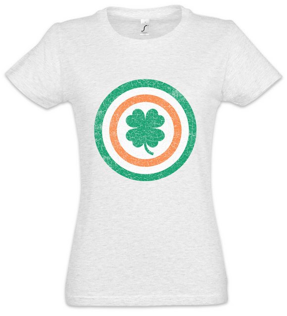 Urban Backwoods Print-Shirt Captain Ireland Damen T-Shirt ahne Flagge Banne günstig online kaufen