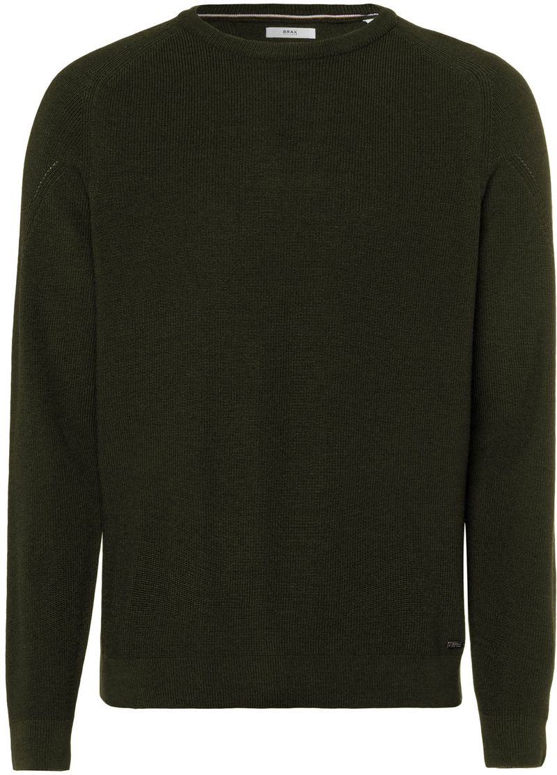 Brax Style Roy Pullover Grün - Größe 60 günstig online kaufen