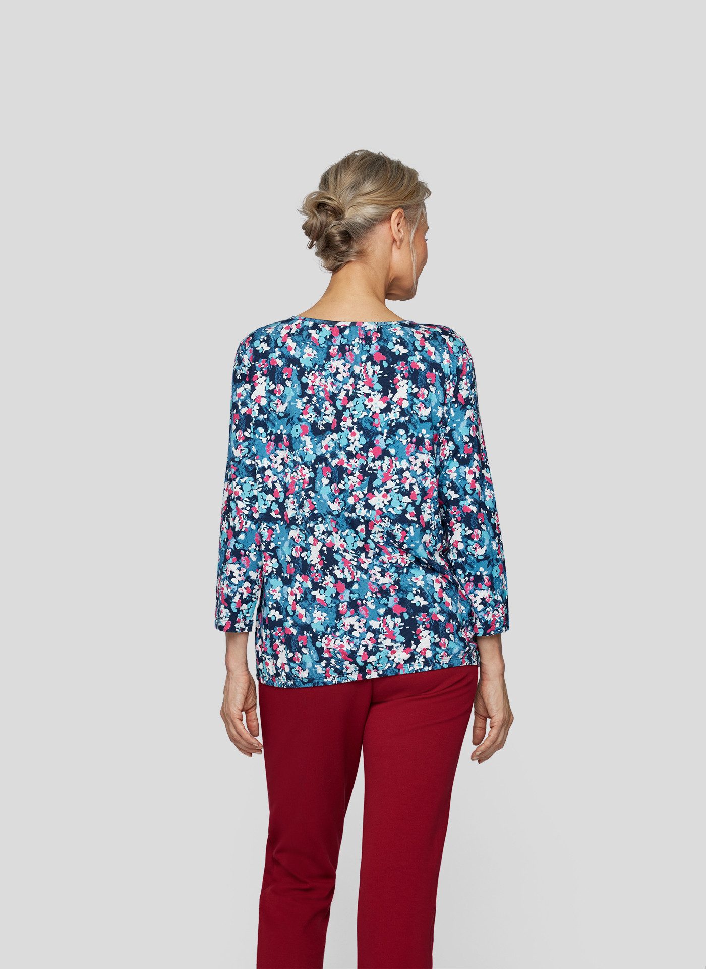 Rabe 3/4-Arm-Shirt mit Blumenprint günstig online kaufen
