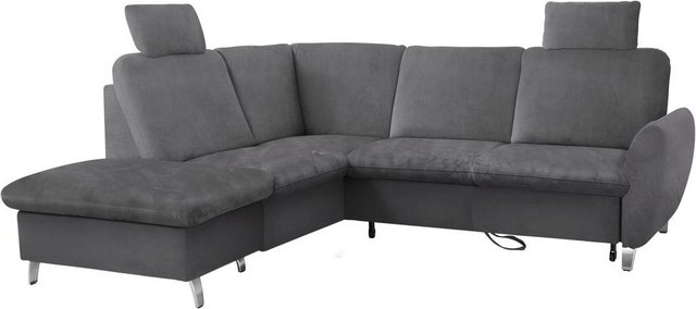 sit&more Ecksofa "Daytona L-Form", mit Federkern, zwei Kopfstützen und wahl günstig online kaufen