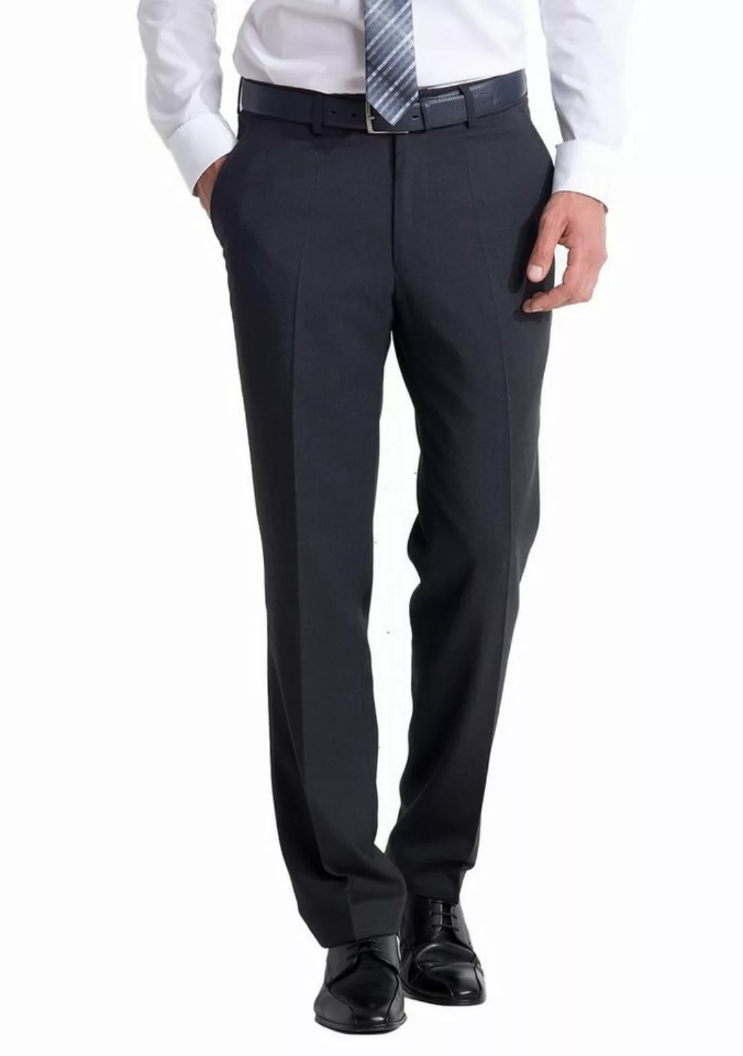 aubi: Stoffhose aubi Perfect Fit Herren Businesshose Anzughose Flat Front M günstig online kaufen