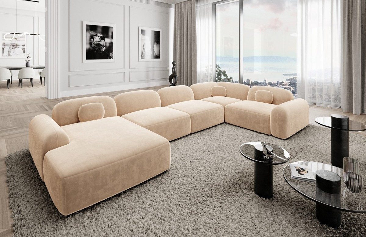 Sofa Dreams Wohnlandschaft Stoff Sofa Polstersofa günstig online kaufen