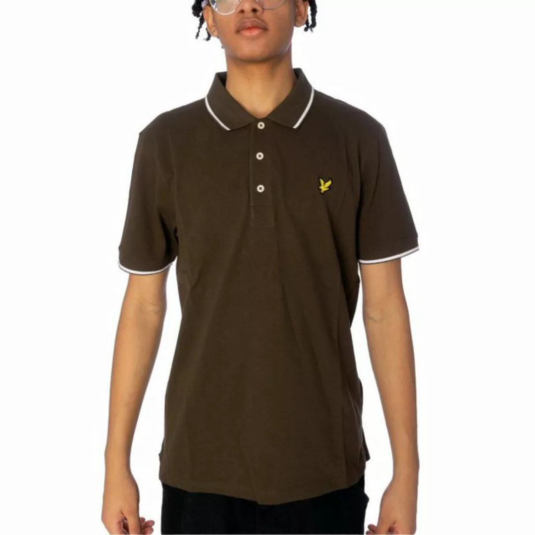 Lyle & Scott Poloshirt Poloshirt Lyle&Scott Tipped, G L, F burgundy/grau günstig online kaufen