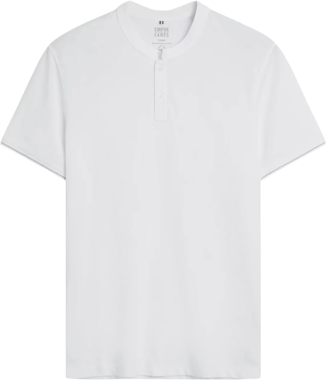 Cinque T-Shirt "CILANO", mit kurzer Knopfleiste günstig online kaufen