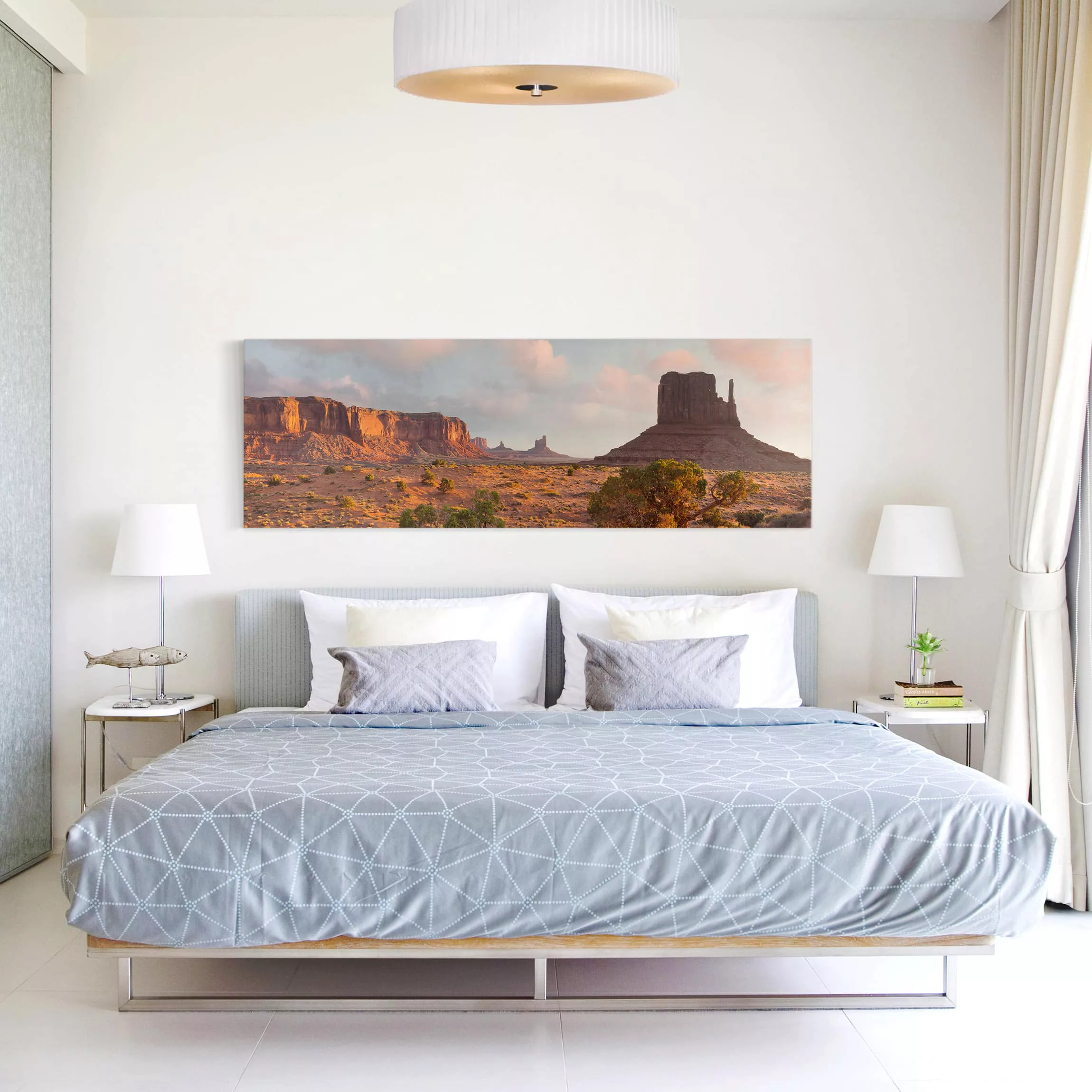 Leinwandbild Natur & Landschaft - Panorama Monument Valley Navajo Tribal Pa günstig online kaufen