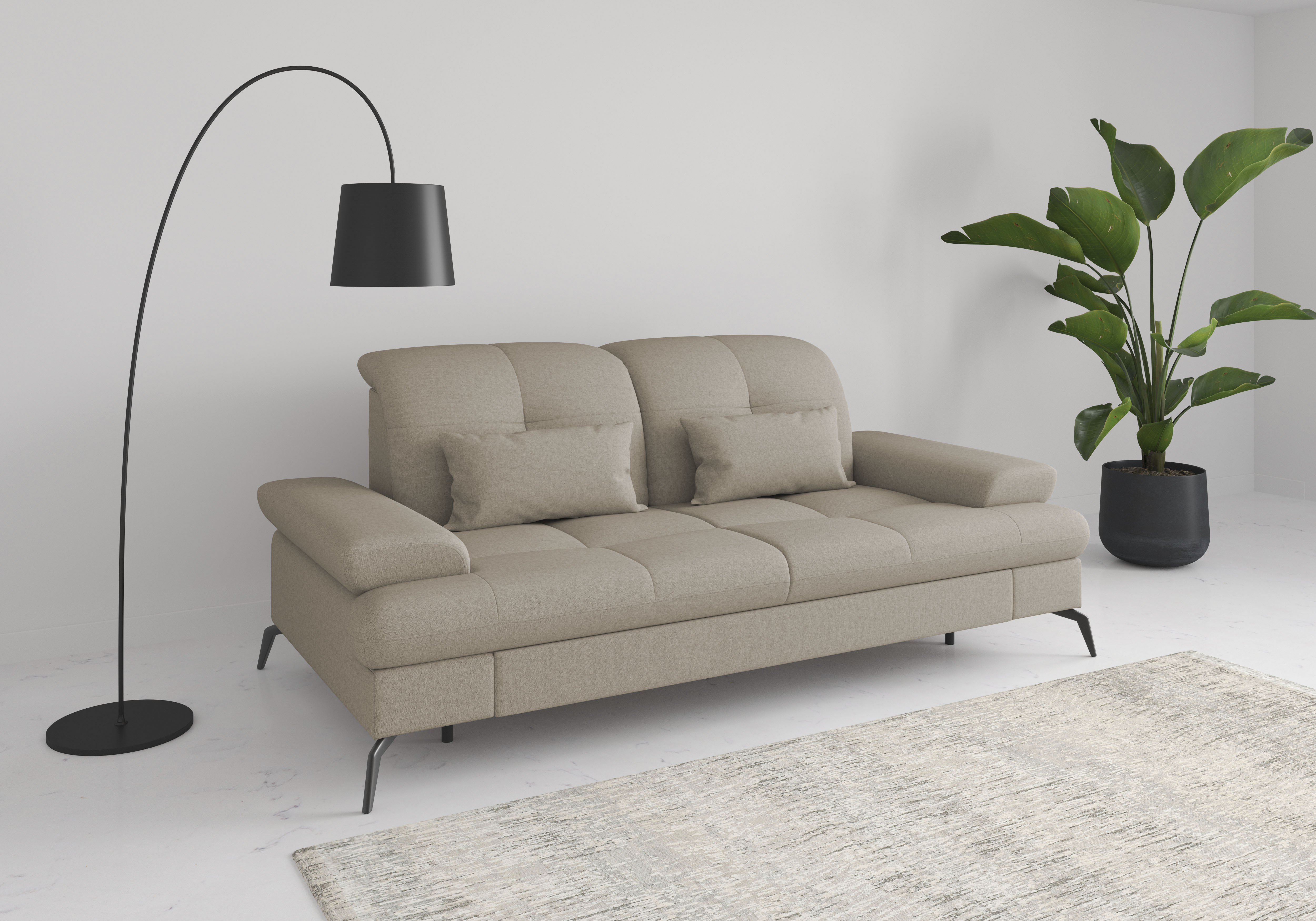 sit&more 2,5-Sitzer "Amica, inkl. Sitztiefenverstellung und Armteilverstell günstig online kaufen