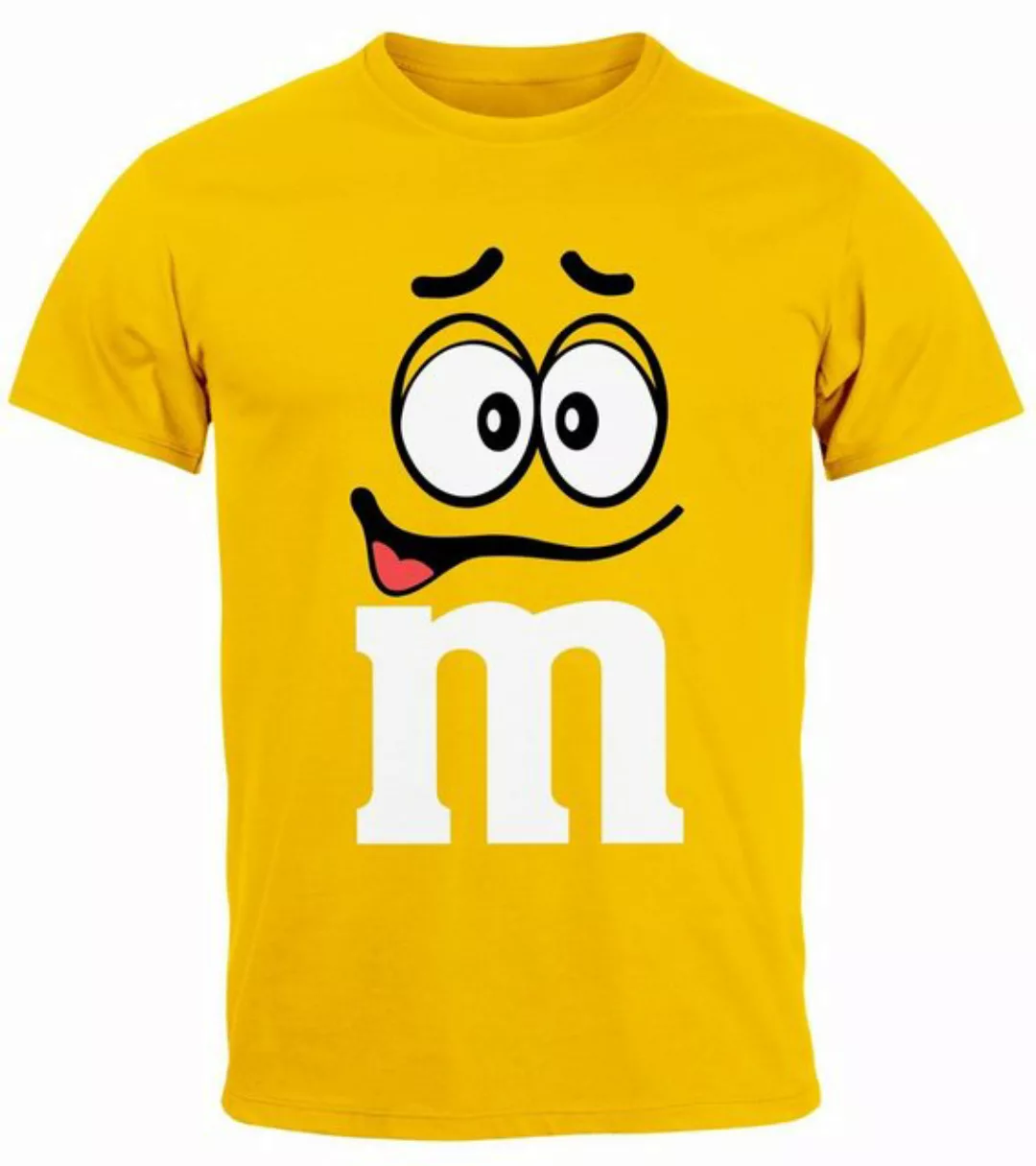 MoonWorks Print-Shirt Herren T-Shirt Fasching Karneval M Aufdruck Gruppen- günstig online kaufen