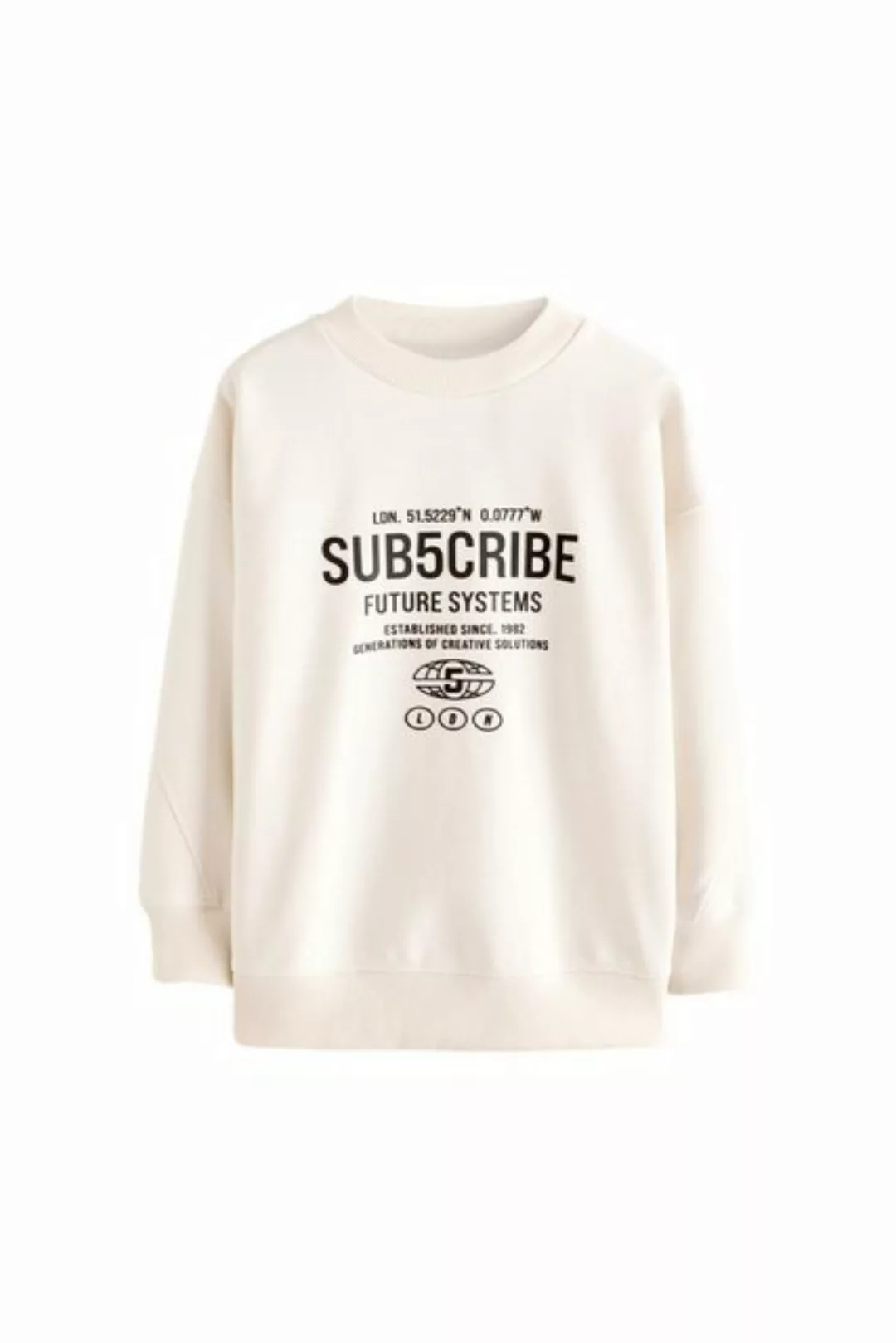 Next Sweatshirt Subscribe Sweatshirt mit Rundhalsausschnitt (1-tlg) günstig online kaufen