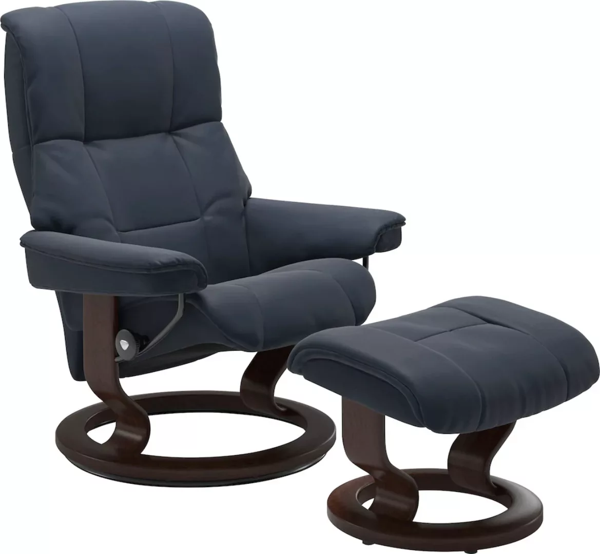 Stressless Fußhocker "Mayfair", mit Classic Base, Gestell Braun günstig online kaufen