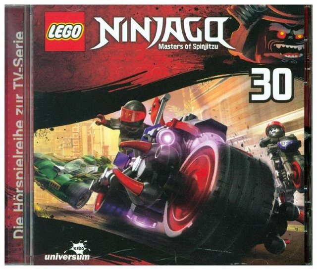 Leonine Hörspiel LEGO Ninjago. Tl.30, 1 Audio-CD günstig online kaufen