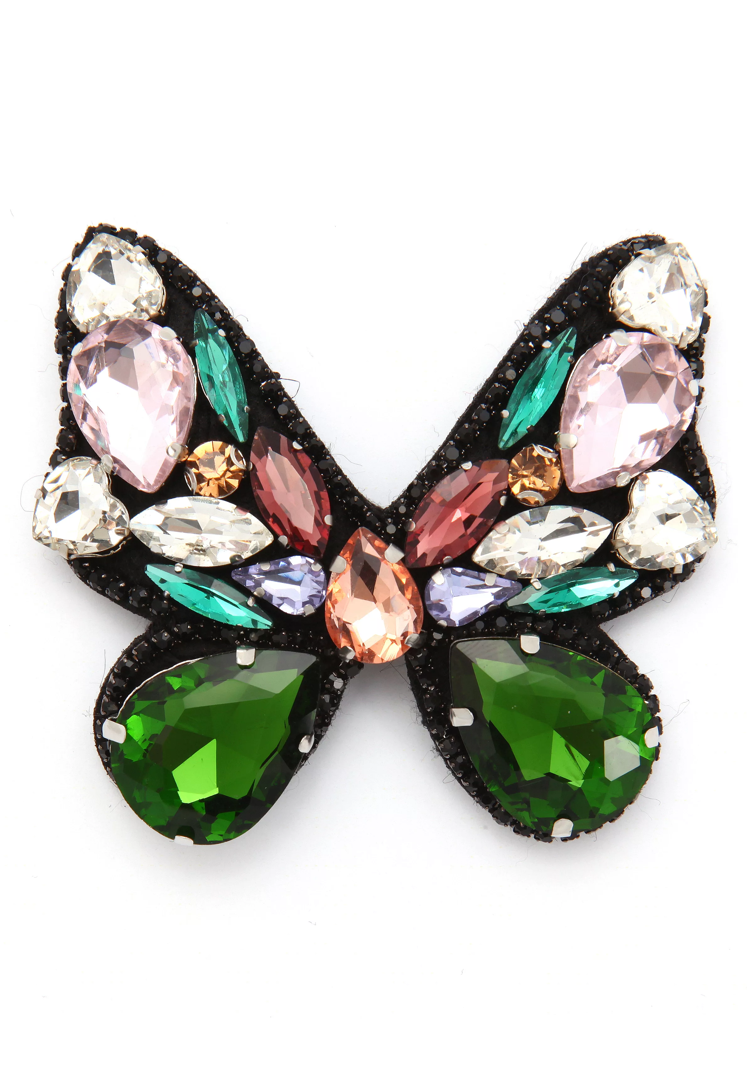 Firetti Brosche "Schmetterling mit Anstecknadel, bunt", mit Glassteinen günstig online kaufen