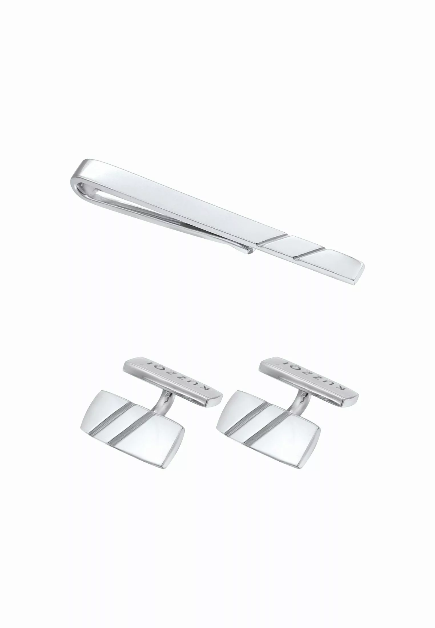 Kuzzoi Manschettenknöpfe Manschettenknöpfe Kravattennadel 925 Silber, günstig online kaufen