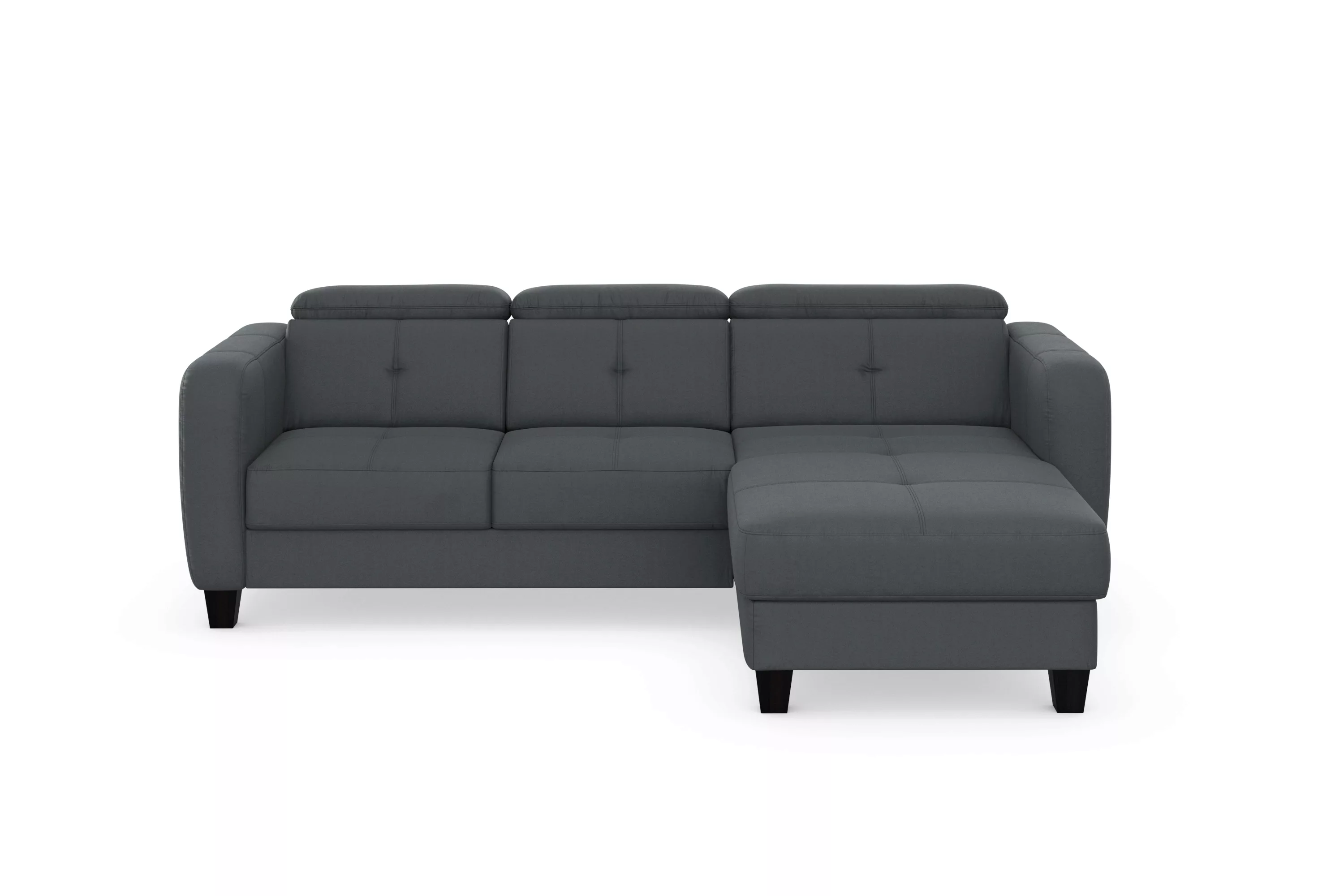 sit&more Ecksofa Belluci L-Form, inklusive Federkern, wahlweise mit Bettfun günstig online kaufen