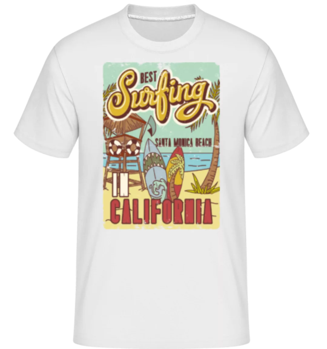 Best Surfing In California · Shirtinator Männer T-Shirt günstig online kaufen