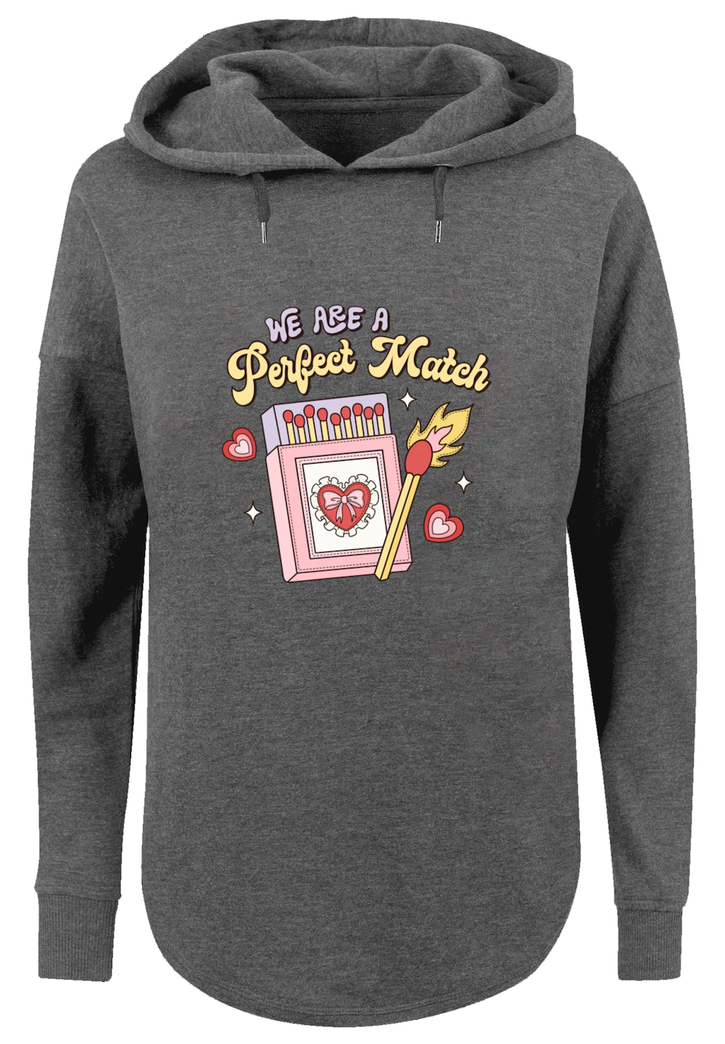 F4NT4STIC Kapuzenpullover "We Are A Perfect Match Love", Premium Qualität günstig online kaufen