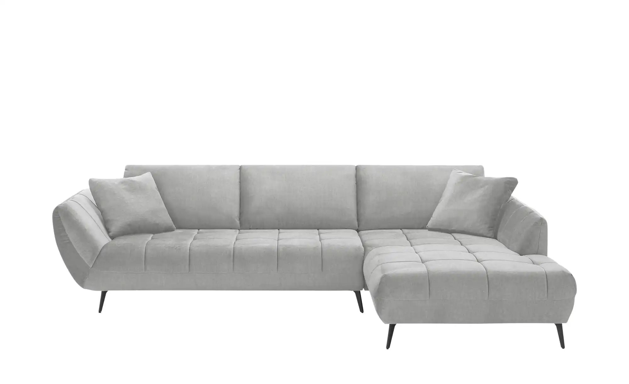 bobb Ecksofa   Carly ¦ silber ¦ Maße (cm): B: 313 H: 90 T: 215.0 Polstermöb günstig online kaufen