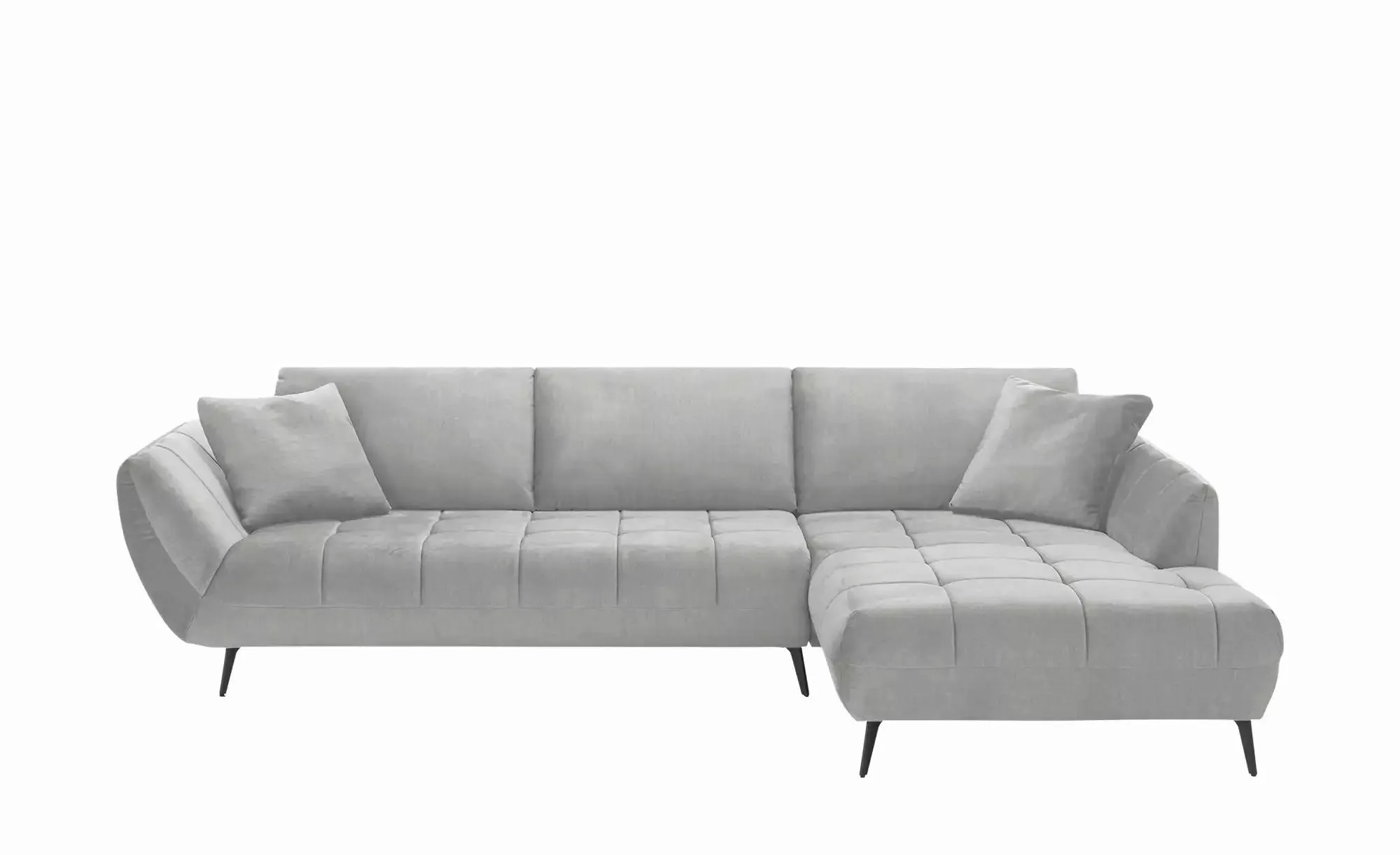 bobb Ecksofa   Carly ¦ silber ¦ Maße (cm): B: 313 H: 90 T: 215.0 Polstermöb günstig online kaufen