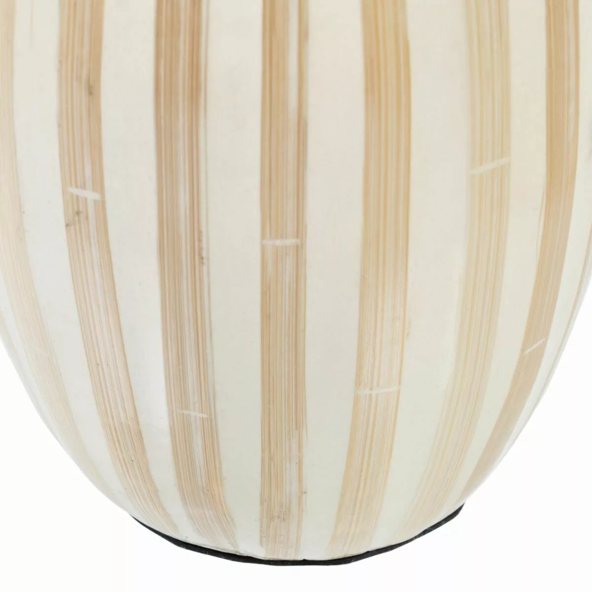 Vase Beige Bambus 15 X 15 X 30 Cm günstig online kaufen