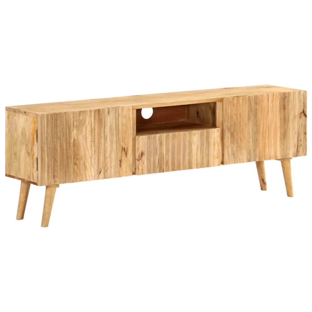 Tv-schrank 140 X 30 X 49 Cm Massivholz Mango günstig online kaufen