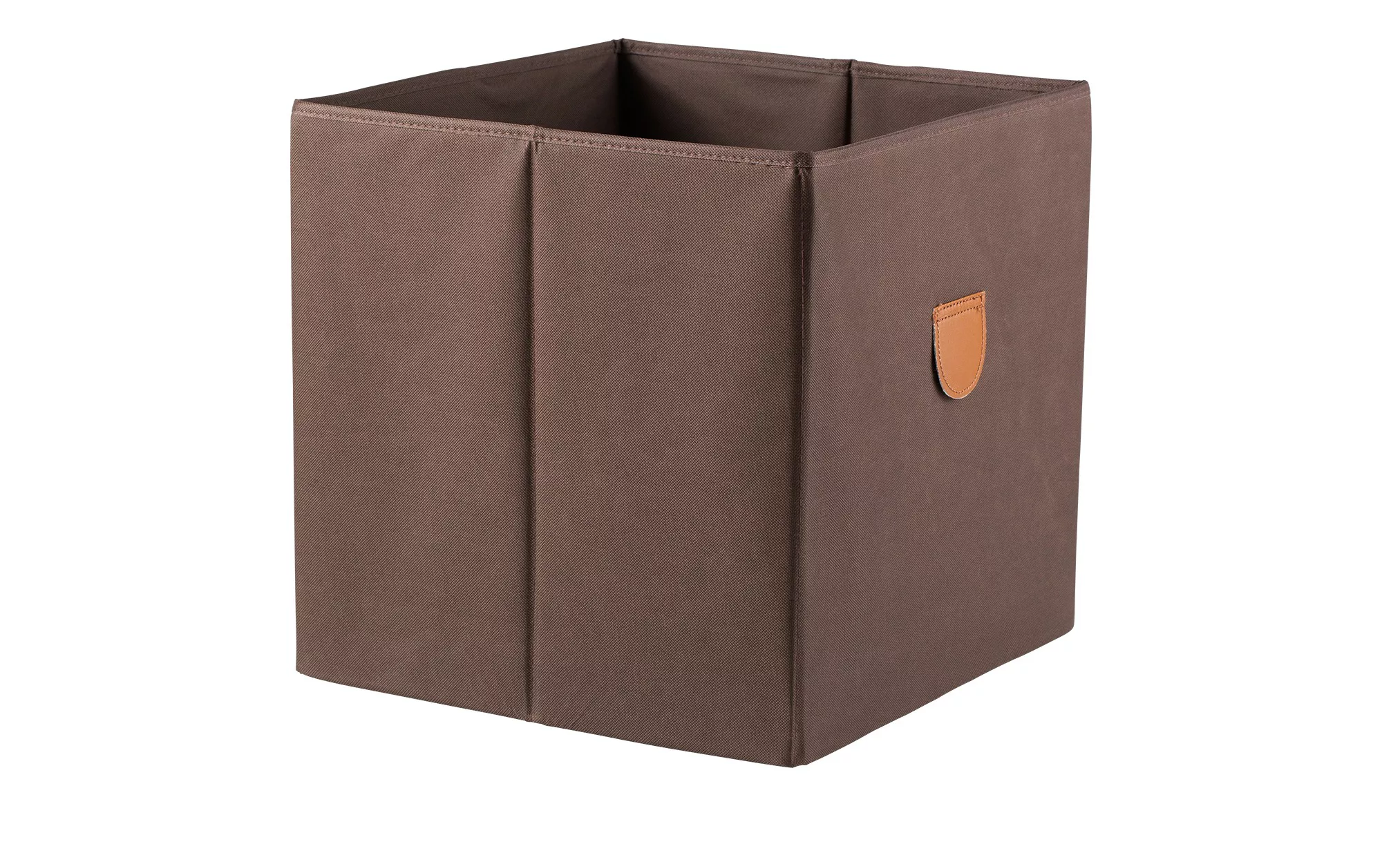Regalbox - braun - Polyester, Pappe - 34 cm - 34 cm - 34 cm - Sconto günstig online kaufen